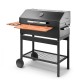 Luxchef LC80 Black - ψησταριά κάρβουνου Luxchef LC80 Black - ψησταριά κάρβουνου