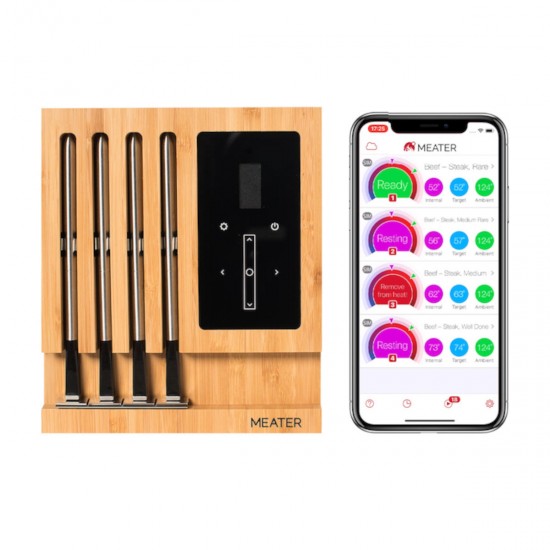 Θερμόμετρα Ασύρματα με Bluetooth MEATER SET BLOCK Θερμόμετρα Ασύρματα με Bluetooth MEATER SET BLOCK