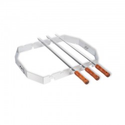 Σετ Churrasco BBQ για Smokin Pizzaring Kettle 57 εκ. - MOESTA Σετ Churrasco BBQ για Smokin Pizzaring Kettle 57 εκ. - MOESTA