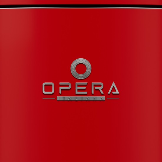 Ψυγειοκαταψύκτης Opera Italiana OFRMC60R Morricone Classic Rosso  - 190x 61 εκ.
