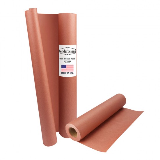 Χαρτί Κρεοπωλείου 61 cm - Oren Pink Butcher Paper