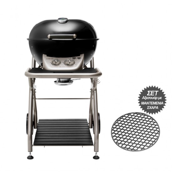 Outdoorchef Ascona 570 G Black με Μαντεμένια Σχάρα Outdoorchef Ascona 570 G Black με Μαντεμένια Σχάρα