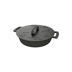 Καπάκι Carbon Steel 4 σε 1- διαμέτρου 30εκ. Outdoorchef