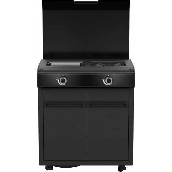 Μονάδα ψησταριάς για εξωτερική κουζίνα HEAT X-245 RB K Blazing & Cooking Zone Outdoorchef Μονάδα ψησταριάς για εξωτερική κουζίνα HEAT X-245 RB K Blazing & Cooking Zone Outdoorchef