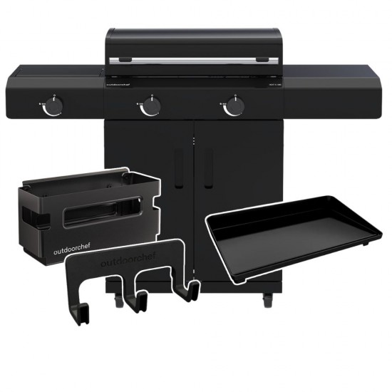 Outdoorchef HEAT C-265 - ψησταριά υγραερίου με 2 Ζώνες ψησίματος & Πλευρική εστία