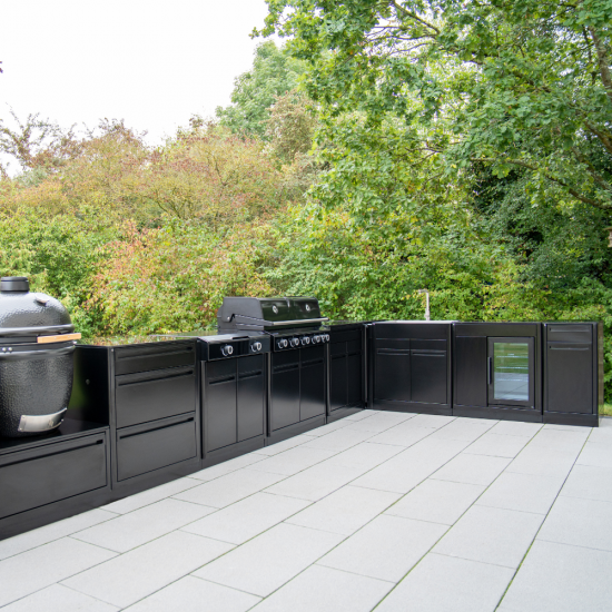 Μονάδα ντουλαπιού στενή με συρτάρι για εξωτερική κουζίνα HEAT Outdoorchef 