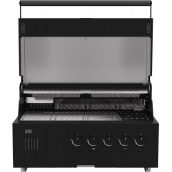 Outdoorchef QUBE X-415 RB BLACK - ψησταριά υγραερίου εντοιχιζόμενη