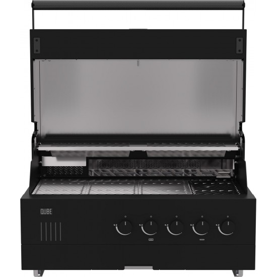 Outdoorchef QUBE X-415 RB BLACK - ψησταριά υγραερίου εντοιχιζόμενη