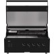 Outdoorchef QUBE X-415 RB BLACK - ψησταριά υγραερίου εντοιχιζόμενη