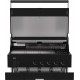 Outdoorchef QUBE X-415 RB BLACK - ψησταριά υγραερίου εντοιχιζόμενη