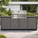 Outdoorchef QUBE X-415 RB S - ψησταριά υγραερίου εντοιχιζόμενη