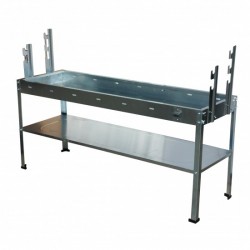 Ψησταριά Αρνιού Γαλβανιζέ 145 x 45 cm