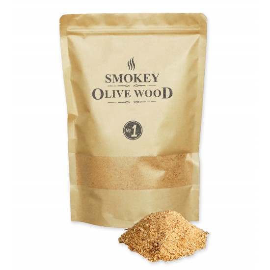 Σκόνη Καπνίσματος 0-1mm από Ελιά 1,5 lt (No 1) - Smokey Olive Wood