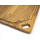 Επιφάνεια κοπής από ξύλο teak με αυλάκι 41 x 30.5 x 1.9 εκατ. Elegance Culinary  - STOLF