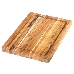 Ξύλο Κοπής με ρυάκι & χερούλια 36x26x2.5 εκ. | TEAKHAUS Scandi Ξύλο Κοπής με ρυάκι & χερούλια 36x26x2.5 εκ. | TEAKHAUS Scandi
