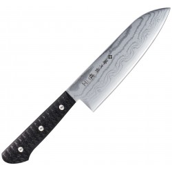 Μαχαίρι Santoku 17 εκατ. από δαμασκηνό ατσάλι με λαβή micarta Gai Tojiro Μαχαίρι Santoku 17 εκατ. από δαμασκηνό ατσάλι με λαβή micarta Gai Tojiro