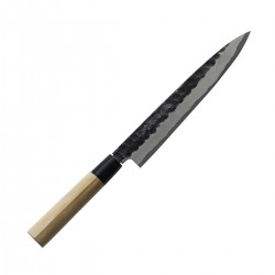 Μαχαίρι Yanagi-Sashimi από ατσάλι shirogami 21 εκατ. Hammered Tojiro Μαχαίρι Yanagi-Sashimi από ατσάλι shirogami 21 εκατ. Hammered Tojiro