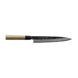 Μαχαίρι Yanagi-Sashimi από ατσάλι shirogami 21 εκατ. Hammered Tojiro Μαχαίρι Yanagi-Sashimi από ατσάλι shirogami 21 εκατ. Hammered Tojiro