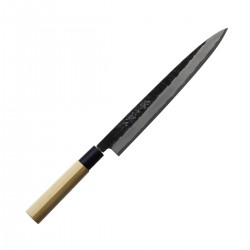 Μαχαίρι Yanagi-Sashimi από ατσάλι shirogami 24 εκατ. Hammered Tojiro Μαχαίρι Yanagi-Sashimi από ατσάλι shirogami 24 εκατ. Hammered Tojiro