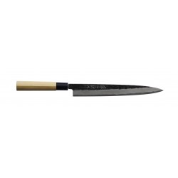 Μαχαίρι Yanagi-Sashimi από ατσάλι shirogami 24 εκατ. Hammered Tojiro Μαχαίρι Yanagi-Sashimi από ατσάλι shirogami 24 εκατ. Hammered Tojiro