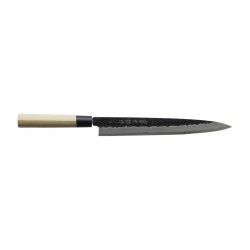 Μαχαίρι Yanagi-Sashimi από ατσάλι shirogami 27 εκατ. Hammered Tojiro Μαχαίρι Yanagi-Sashimi από ατσάλι shirogami 27 εκατ. Hammered Tojiro