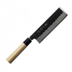 Μαχαίρι Usuba από ατσάλι shirogami 18 εκατ. Hammered Tojiro Μαχαίρι Usuba από ατσάλι shirogami 18 εκατ. Hammered Tojiro