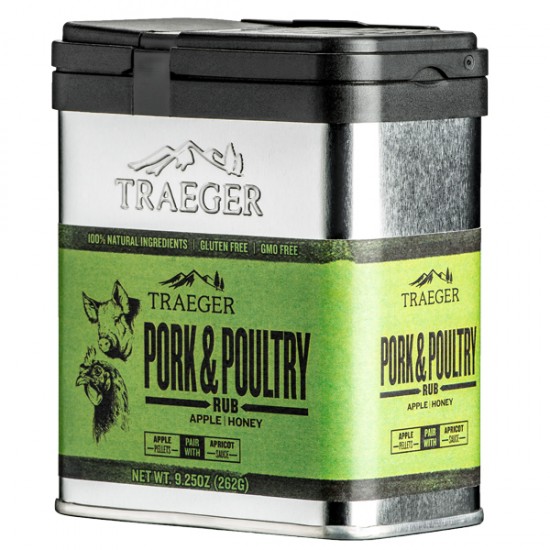 Traeger Pork & Poultry Rub 262gr Traeger Pork & Poultry Rub 262gr