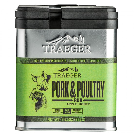 Traeger Pork & Poultry Rub 262gr Traeger Pork & Poultry Rub 262gr