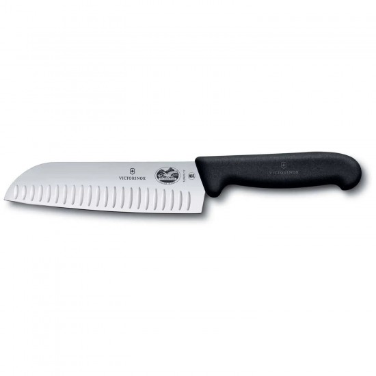 Μαχαίρι Santoku 17 εκατ. με αυλακώσεις - Λαβή Fibrox Victorinox