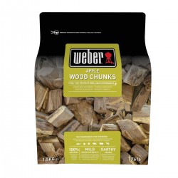 Ξύλα Καπνίσματος Chunks Apple 1.5 kg Weber Ξύλα Καπνίσματος Chunks Apple 1.5 kg Weber