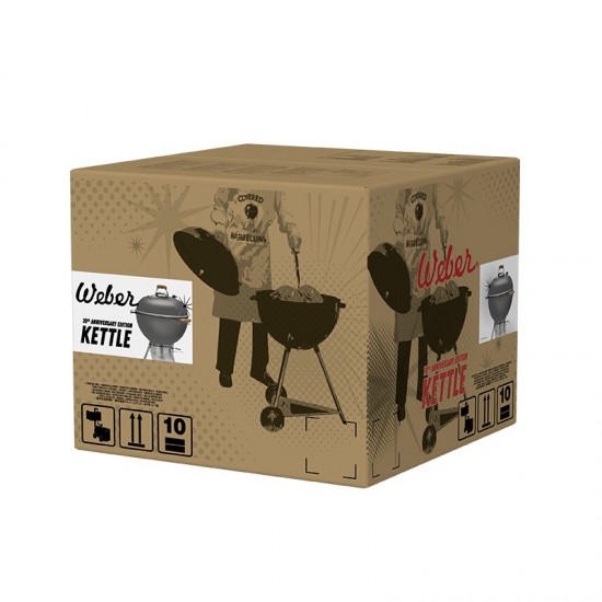 Weber 70th Kettle Επετειακή, GBS 57cm, Hollywood Grey Weber 70th Kettle Επετειακή, GBS 57cm, Hollywood Grey