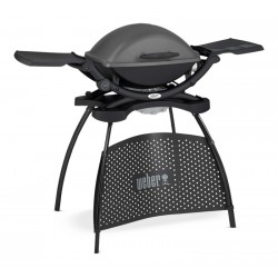 Weber Q2400 + Βάση + Τραπεζάκια Weber Q2400 + Βάση + Τραπεζάκια