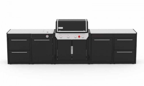 Weber BBQ Kitchen BBQK5 - Για Genesis με 3 ή 4 καυστήρες & πλαϊνή εστία