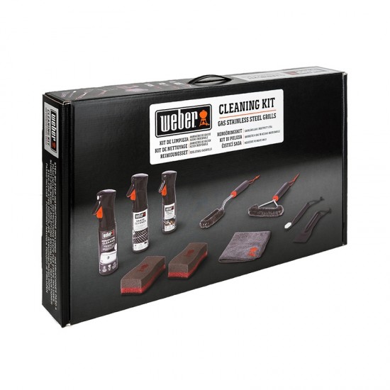Kit Καθαρισμού Ανοξείδωτης Ψησταριάς Υγραερίου Weber