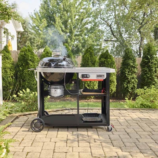 Weber Performer Deluxe Smart 57 cm Black new - ψησταριά κάρβουνου