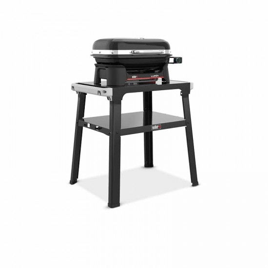Weber Lumin Compact με Βάση, Black NEW - Ηλεκτρική ψησταριά