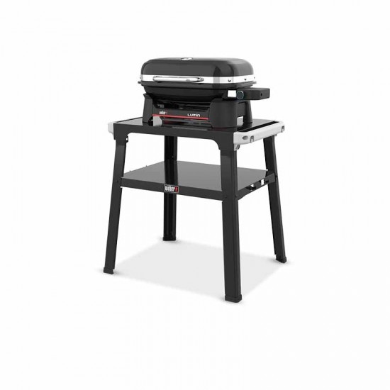 Weber Lumin Compact με Βάση, Black NEW - Ηλεκτρική ψησταριά