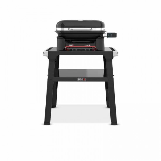 Weber Lumin Compact με Βάση, Black NEW - Ηλεκτρική ψησταριά