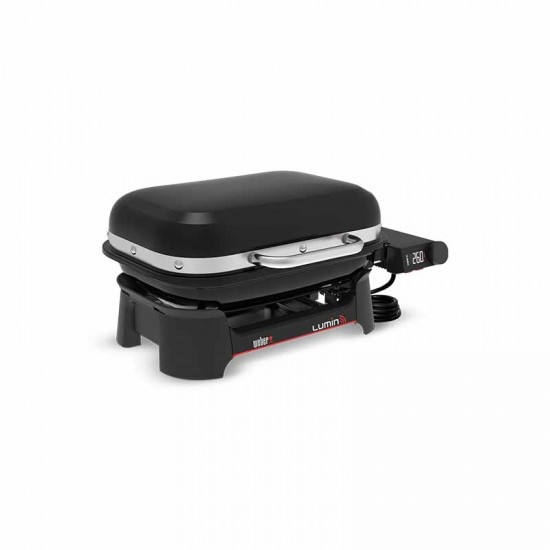 Weber Lumin Smart Compact Black NEW  - Ηλεκτρική ψησταριά
