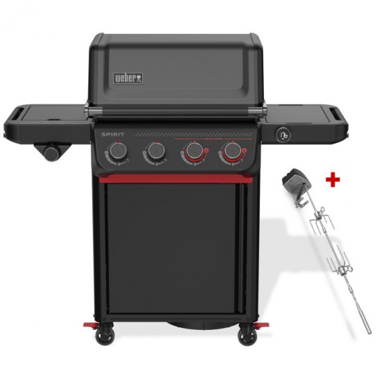 Weber Spirit EPX-435R - Stealth® Edition Smart + 7421 promo - ψησταριά υγραερίου