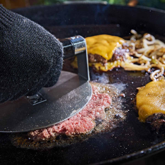 Ανοξείδωτο Griddle Burger Press Weber