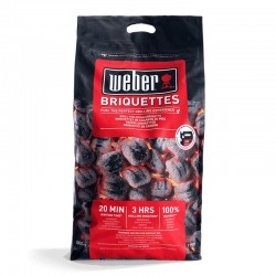 Μπρικέτες 8kg Weber 
