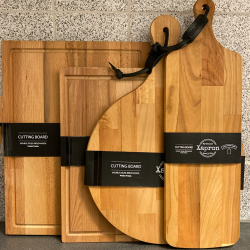 Ξύλο Κοπής & Σερβιρίσματος Οξιά - Curvy 40 x 15 x 1,8 cm Xapron Ξύλο Κοπής & Σερβιρίσματος Οξιά - Curvy 40 x 15 x 1,8 cm Xapron