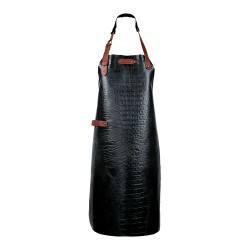 Ποδιά Δερμάτινη New York Caiman Black 74/60 - Xapron Ποδιά Δερμάτινη New York Caiman Black 74/60 - Xapron