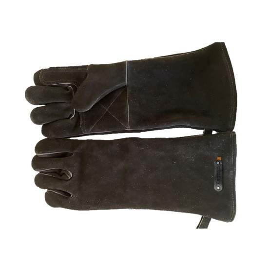 Γάντια Δερμάτινα σουέτ  Black/Black - Xapron