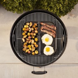 Μαντεμένια Σχάρα Για Searing & Μαντεμένια Πλάκα Ψησίματος - σετ 2 τμχ Weber Μαντεμένια Σχάρα Για Searing & Μαντεμένια Πλάκα Ψησίματος - σετ 2 τμχ Weber