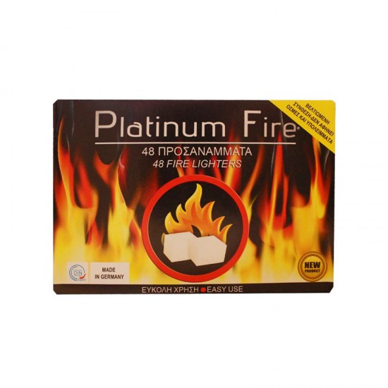 Προσάναμμα Platinum Fire 48 κομμάτια