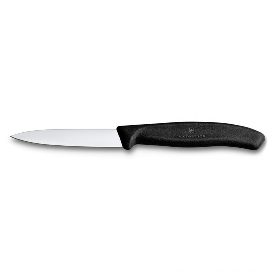 Μαχαίρι Κουζίνας 8 Εκ. Μυτερό - Λαβή Μαύρη Swiss Classic Victorinox