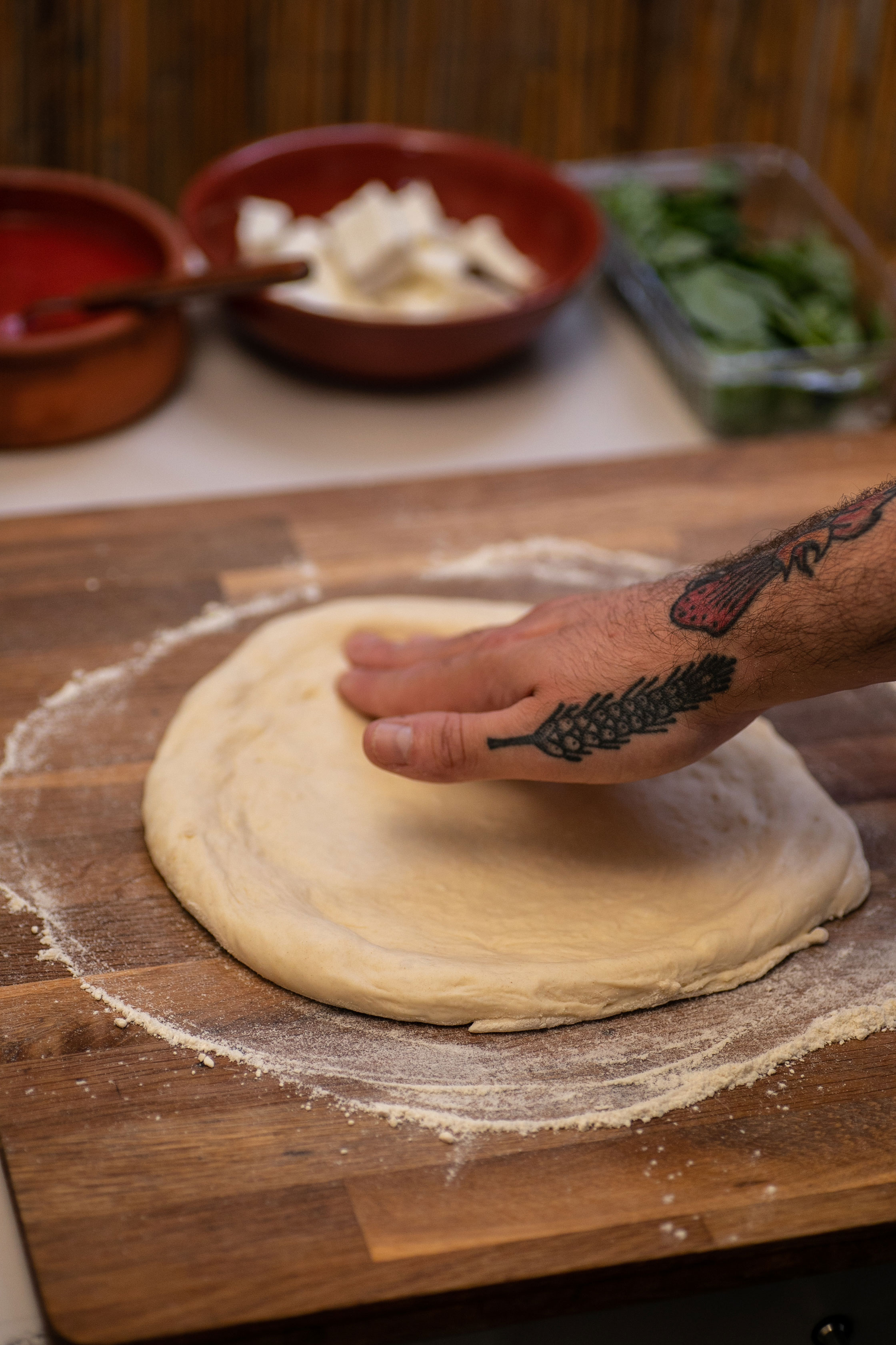 pizza recipe on gas stove